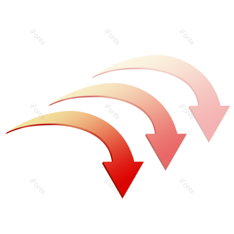 箭头图片,素材元素,红色PNG,指示箭头免抠素材